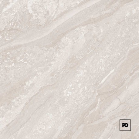 Piso cerámico color beige formato 60×60, modelo Carolina.