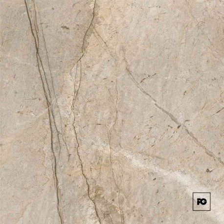 Piso cerámico color beige formato 60×60, modelo Nagara.