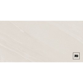 Piso cerámico color bone formato 45×90, modelo Piedra Argenta