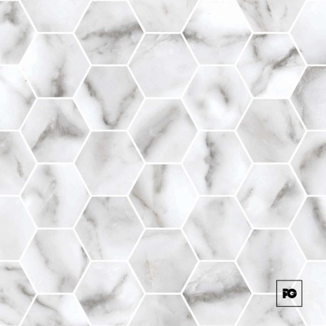 Piso cerámico color carrara white formato 20×20, modelo Nival