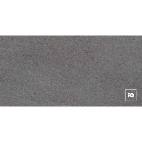 Piso cerámico color grafito formato 60×120, modelo Stoneway