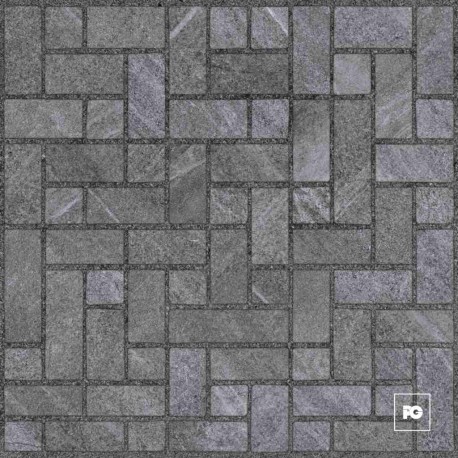 Piso cerámico color grafito formato 60×60, modelo Monvile.