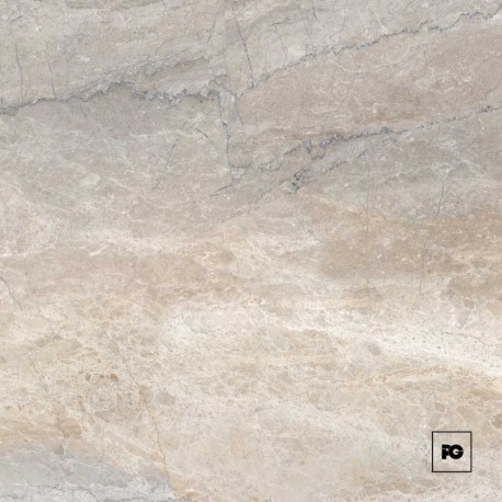 Piso cerámico color greige formato 55×55, modelo Paradiso.