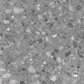 Piso cerámico color gris formato 36×36, modelo Garea