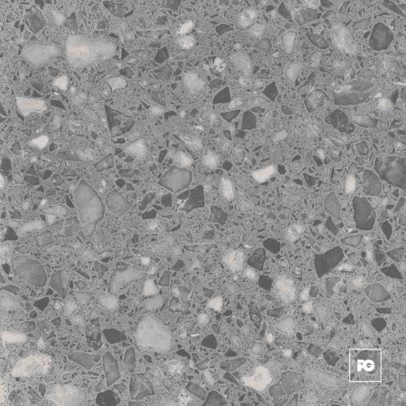 Piso cerámico color gris formato 36×36, modelo Garea