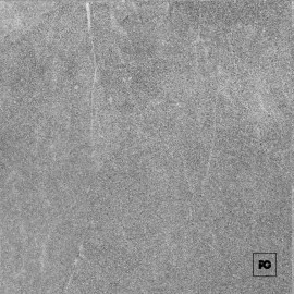 Piso cerámico color gris formato 44×44, modelo Breton.