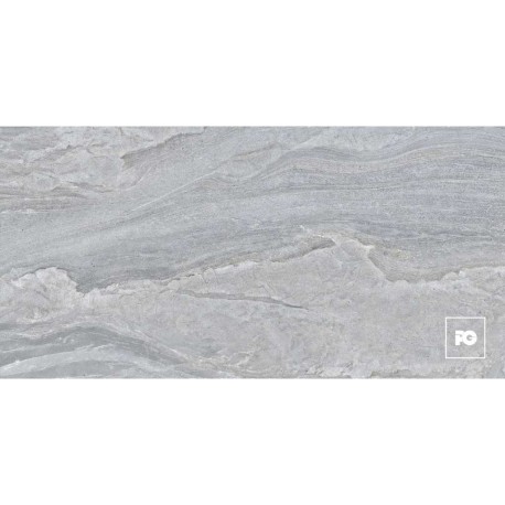 Piso cerámico color gris formato 45×90, modelo Nordica Rock