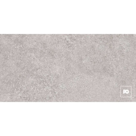Piso cerámico color gris formato 45×90, modelo Piedra Garrison