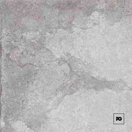 Piso cerámico color gris formato 55×55, modelo Piedra del Castillo.