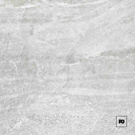 Piso cerámico color gris formato 55×55, modelo Senoia.