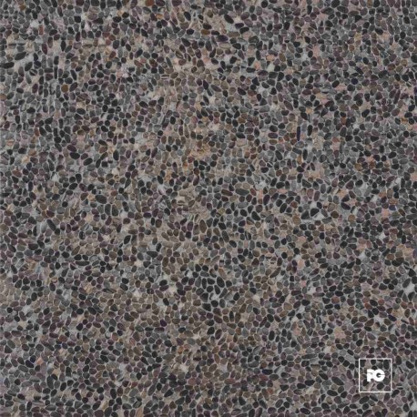 Piso cerámico color gris formato 60.5×60.5, modelo Riverstone.