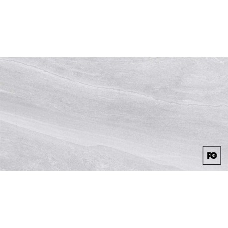 Piso cerámico color gris formato 60×120, modelo Folsom