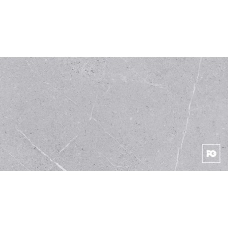 Piso cerámico color gris formato 60×120, modelo Sunland