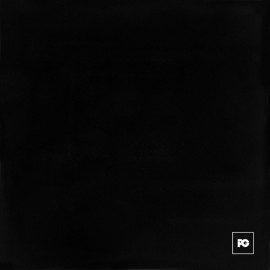 Piso cerámico color negro formato 36×36, modelo Dual.