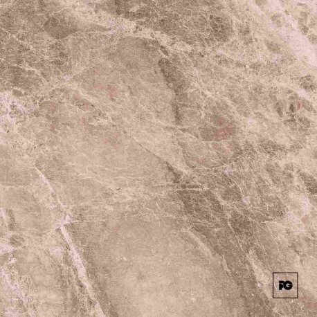 Piso cerámico color taupe formato 44×44, modelo Sinatra.