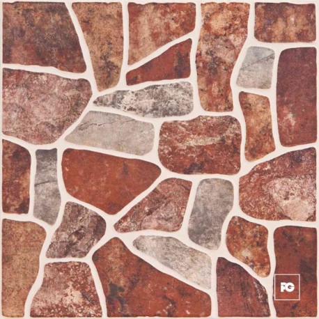 Piso cerámico multicolor formato 45×45, modelo Maya.