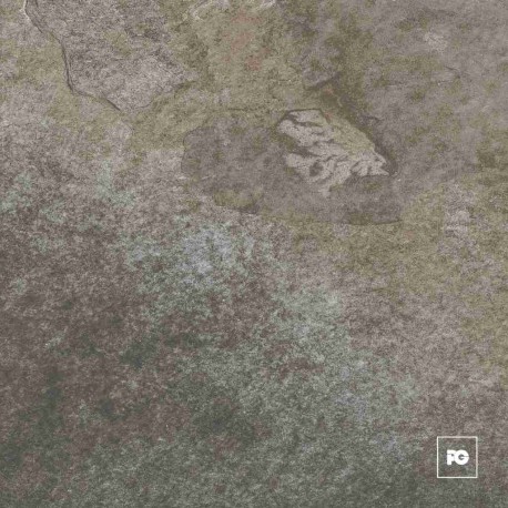 Piso cerámico multicolor gris formato 44×44, modelo Tossa.