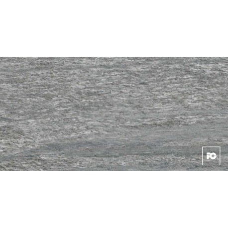 Piso cerámico rectificado color antracita formato 50×100, modelo Toreo.