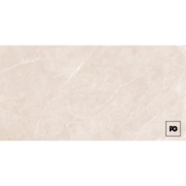 Piso cerámico rectificado color beige formato 50×100, modelo Living.