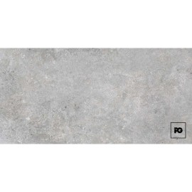 Piso cerámico rectificado color gris formato 50×100, modelo Scanno.
