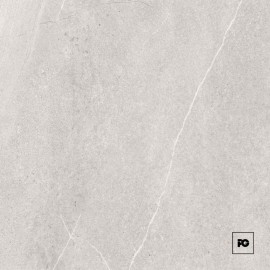 Piso cerámico rectificado color gris formato 60×60, modelo Amur.