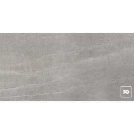 Piso cerámico rectificado color gris formato 61×122, modelo Brasil.