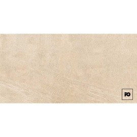 Piso cerámico rectificado color hueso formato 61×122, modelo Brasil.