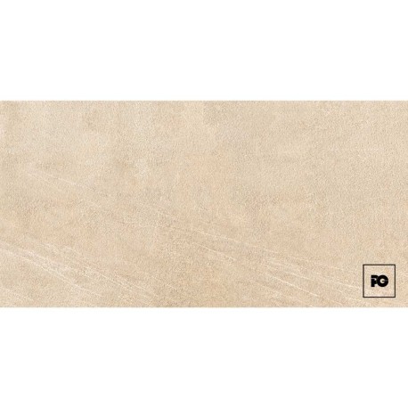 Piso cerámico rectificado color hueso formato 61×122, modelo Brasil.