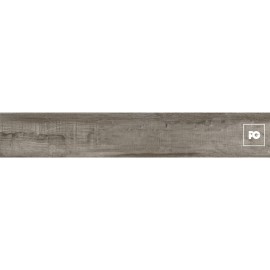 Piso cerámico rectificado tipo madera color caoba formato 19×122, modelo Monterrey.