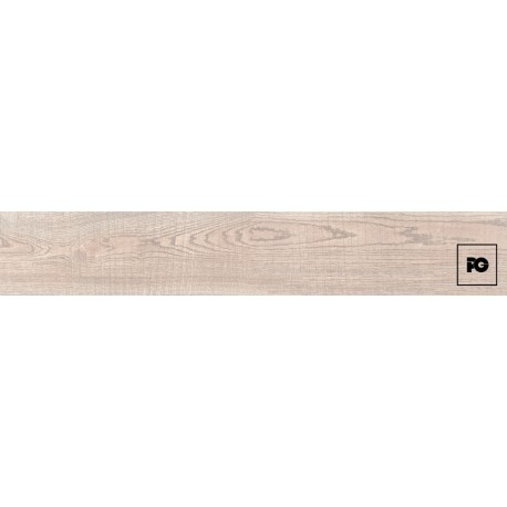 Piso cerámico tipo madera color beige formato 20×90, modelo Madera Bari.