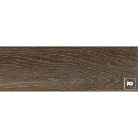 Piso cerámico tipo madera color café formato 18×55, modelo Softwood.