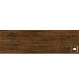 Piso cerámico tipo madera color nogal formato 18×60, modelo American.