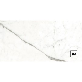 Piso porcelánico esmaltado rectificado color mármol formato 60×120, modelo Colossale.