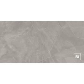 Piso porcelánico rectificado color gris formato 60×120, modelo Amani.