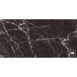 Piso porcelánico rectificado color negro formato 60×120, modelo Maurice