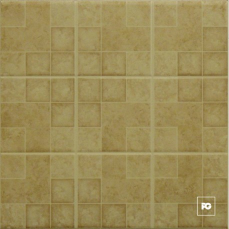Piso cerámico  color beige formato 20×20, modelo Filadelfia.