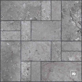 Piso cerámico  color gris formato 44×44, modelo Dorset.