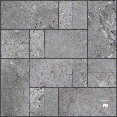 Piso cerámico  color gris formato 44×44, modelo Dorset.