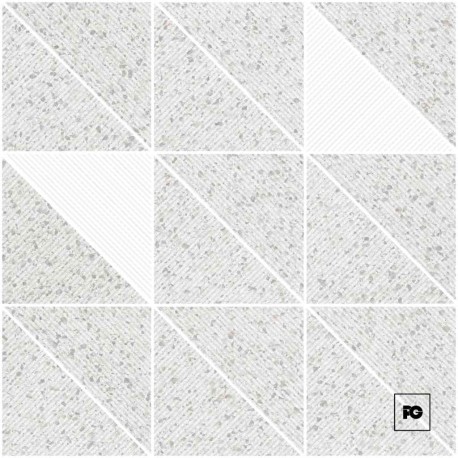 Piso cerámico antiderrapante color gris formato 20×20, Modelo Reden