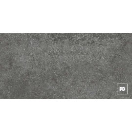 Piso cerámico color antracita formato 45×90, modelo Piedra Garrison