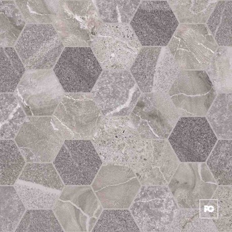 Piso cerámico color beige formato 20×20, modelo Nival