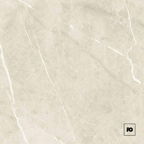 Piso cerámico color beige formato 44×44, modelo Carson.